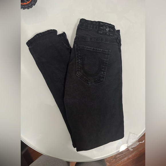 True Religion Dark Gray Jeans - Picture 1 of 4